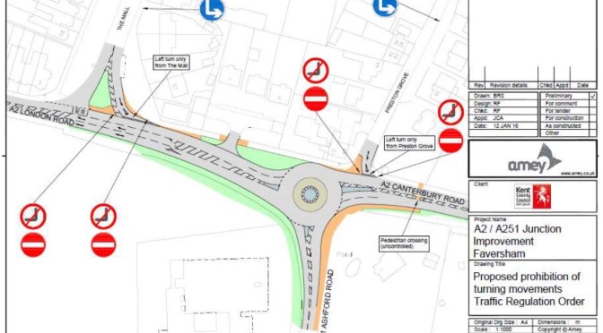Reject the inadequate proposals for the Junction of The Mall and the A2